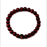 New Fashion Natural Wooden Beaded Root Chakra Jewery & Hip Hop Bead Bracelet Buddha Word Jewelry For Men Women gift Special sale